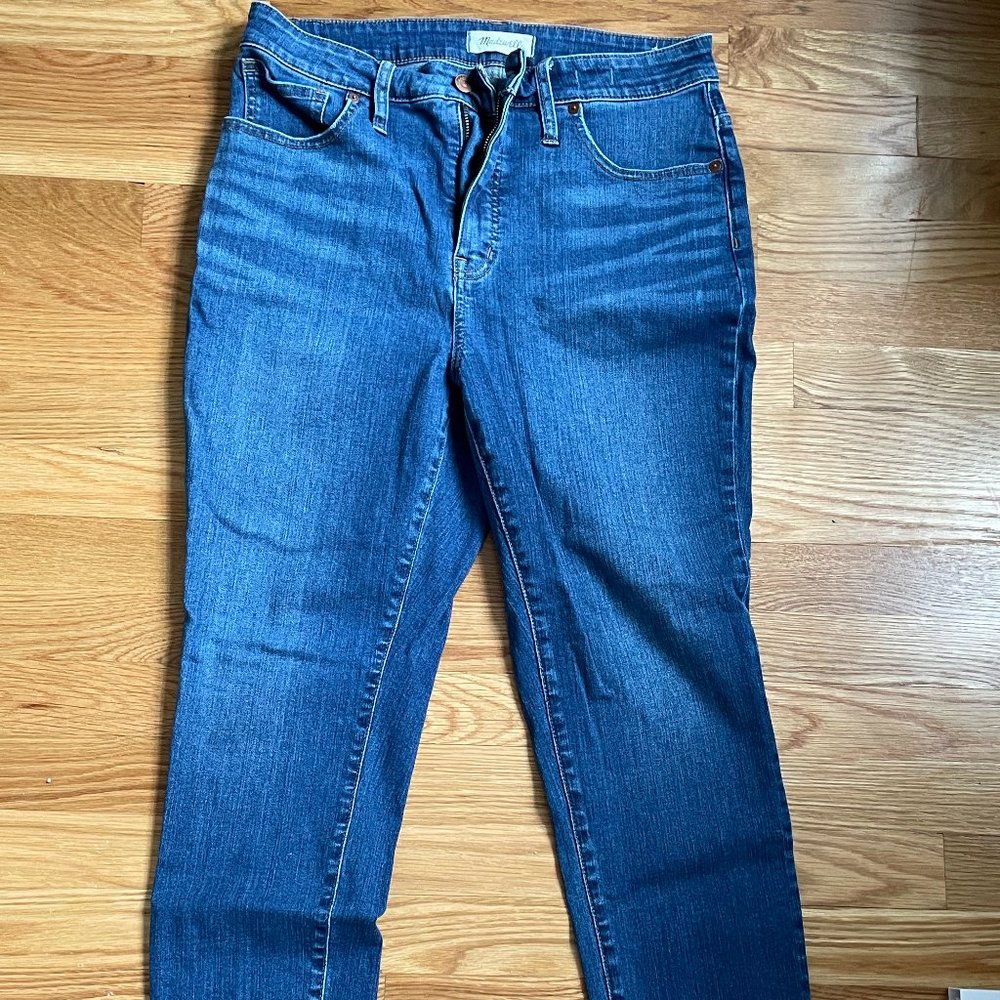 Madewell Curvy High-Rise Skinny Crop Jeans Size 30